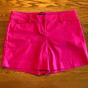 The Limited, 10, pink shorts, EUC.